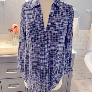 Joie plaid tunic XS